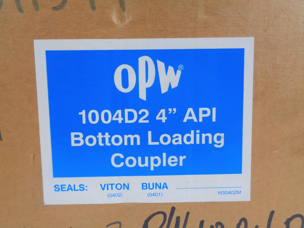OPW 4" API Bottom Loading Coupler 1004D2